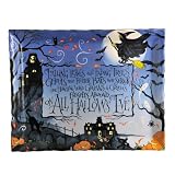 Grasslands Road All Hallow'S Eve Halloween Serving Tray, 14-3/4-Inch by 11-1/2-Inch