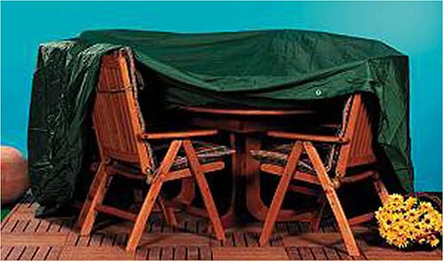 Fun Star Sitzgruppenhülle oval “Premium” Polyestergewebe, grün