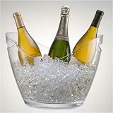 Acrylic Party Tub - 4 Bottle Clear by Prodyne