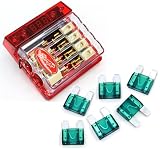 SPD4MAX - Stinger 4 Position MAXI Digital Fuseblock + MAXI-8543 - Performance Teknique 60 Amp MAXI Fuse