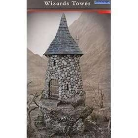 Pre-Painted Wooden Wizard's Tower