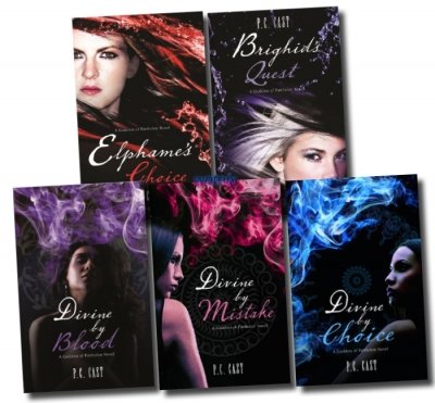 A Goddess of Partholon Collection 5 Books Set P C Cast Divine Pack (Elphame's Choice Brighid's Quest Divine