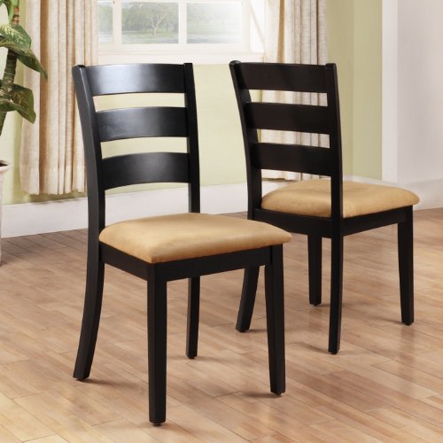 Home Creek Ladder Back Dining Chairs - Set of 2