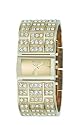 DKNY - NY3714 - Montre Mode Femme - Empierrée - Quartz analogique - Bracelet en Acier Doré
