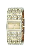 DKNY - NY3714 - Montre Mode Femme - Empierr&eacute;e - Quartz analogique - Bracelet en Acier Dor&eacute;