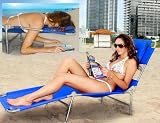Ostrich Beach Chaise / Lounger - Solid Blue Ostrich Beach Chaise / Lounger - Solid Blue