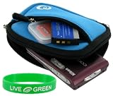 Neoprene Sleeve (Smurf Blue) Case for Canon PowerShot SD960IS Digital Camera Light Blue