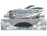 Review Corgi OM45908 / Diecast Model Van Hool T9 Diorama (Maynes of Buckie) in Blue (1:76 scale)