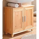 Waschbeckenunterschrank �R�gen� aus Kiefernholz Waschbeckenunterschrank, 67 cm breit
