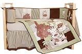 Tadpoles Jungle Spa Crib Set