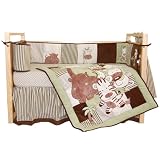 Tadpoles Jungle Spa Crib Set by Tadpoles