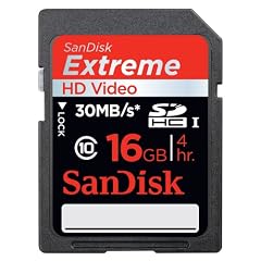 SanDisk SDHCカード Extreme SDHC UHS-1 Class10 16GB SDSDX-016G-J95