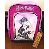 Harry Potter Hogwarts Pink Canvas Fabric Backpack
