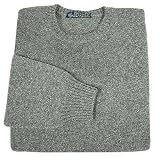 Principe di Salina Charcoal Gray Cashmere Crewneck Sweater by Principe di Salina