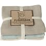 Now Designs Set of 3 Floursack Towels, Sky Blue Series