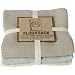 Now Designs Set of 3 Floursack Towels, Sky Blue Series
