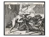 Cannibals Reported by Portuguese Conquistadores Art Styles Giclee Poster Print by Theodor de Bry, 32x24
