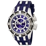 Invicta Men's 6436 Reserve Collection GMT Blue Rubber Watch
