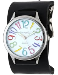 Nemesis Womens THN108W Colorful Different Color Numbers Watch