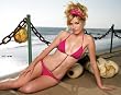 Hot Pink Monokini Swimsuit