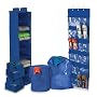 Honey-Can-Do BTS-01584 Closet/Dorm Organization Kit, Blue