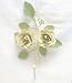 Old Shabby Metal Rose Decor Wall Hanging~Bedroom~Bath~Kitchen~Coat~Wall Hooks~RH13