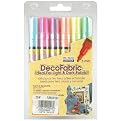 DecoFabric Markers 3mm 6/Pkg-Fluore