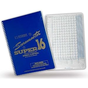 Softball+score+book