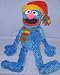 Search : Sesame Street GROVER 24" Beanbag Plush, Wearing Multi-Color Winter Hat & Scarf,