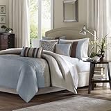Madison Park Tradewinds 6 Piece Duvet Set - Blue - Full/Queen