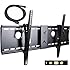 VideoSecu Tilt TV Wall Mount Bracket for 37 to 70-Inch LCD LED Plasma Screen Black MP502B 3KR