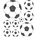 Instant Murals Soccer Wall Transfer Stickers - Sports Balls