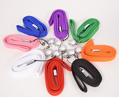 Set of 8 Ego Lanyard Neck Sling with Ring for Ego-t / ego-c / ego-w / ego-d or Twist Spinner Winder Battery Necklace