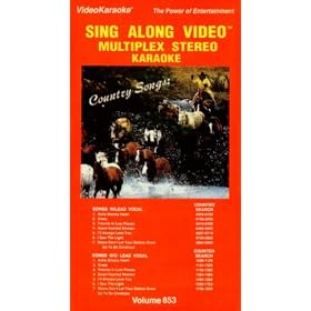 Sing Along Video Multiplex Stereo Karaoke: Country Songs - Achy Breaky Heart, Crazy, Friends in Low Places, Good Hearted Woman, I'll Always Love You, I Saw The Light, Mama Don'e Let Your Babies Grow Up To Be Cowboys (Volume 853)