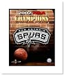 2007 San Antonio Spurs NBA Double Matted 8x10 Phot