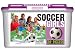 Search : A Boxed Set Of 24 Two Inch Plastic Soccer Girls, A Referee, Two Goals, A Ball And a 24