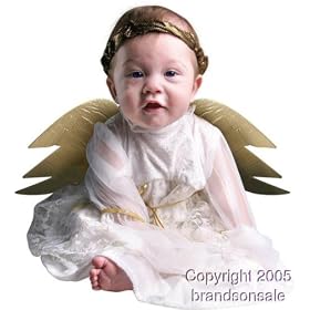 Cute Baby Girl Infant Angel Halloween Costume (6-18 Months)