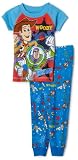 Disney Toy Story and Beyond Tight Fitting PJ Set, 2 Piece, Blue