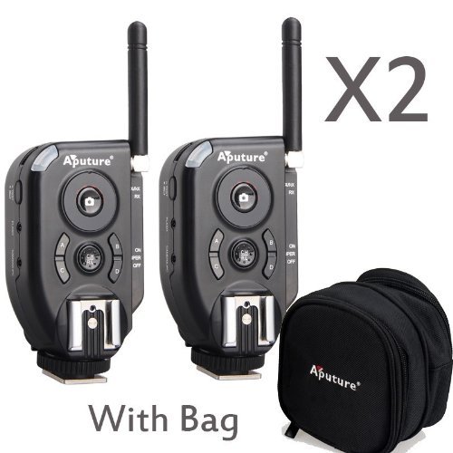 Aputure Trigmaster Plus II 2 sets 2.4G Flash Trigger for Canon Nikon Pentax Olympus DSLR TXII-set