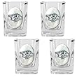 Nashville Predators NHL 4pc Square Shot Glass Set by Great American Products