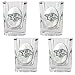 Nashville Predators NHL 4pc Square Shot Glass Set by Great American Products