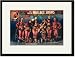 Black Framed/Matted Print 17x23, The Celebrated Stirk Family: Wallace Shows