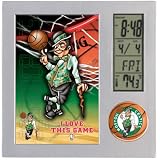 Boston Celtics Desk Clock and Picture Frame