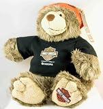 Harley Davidson Harley Jr. Grandpa. Harley Teddy Bear with T-shirt that reads World's Finest Grandpa. Measures 14 inches sitting. Authentic Licensed Harley-Davidson. 20233