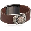 Diesel Men's Brown Basic Cuff Bracelet