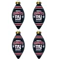 - NFL New York Giants 4-Pk Orn