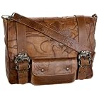 Mark Nason Double Dragon Buckle Messenger Bag