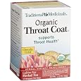 BUY : Traditional Medicinals Organic Throat Coat Herbal Tea, 16-Count Wrapped Tea Bags (Pack of 6)