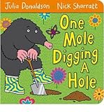 One mole digging a hole