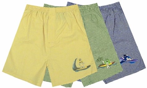 M&M's Broadcloth Boxer Trio for boys - ON SALE! - Buy M&M's Broadcloth Boxer Trio for boys - ON SALE! - Purchase M&M's Broadcloth Boxer Trio for boys - ON SALE! (WebUndies, WebUndies Underwear, WebUndies Boys Underwear, Apparel, Departments, Kids & Baby, Boys, Underwear, Boys Underwear, Boxers, Boys Boxers)